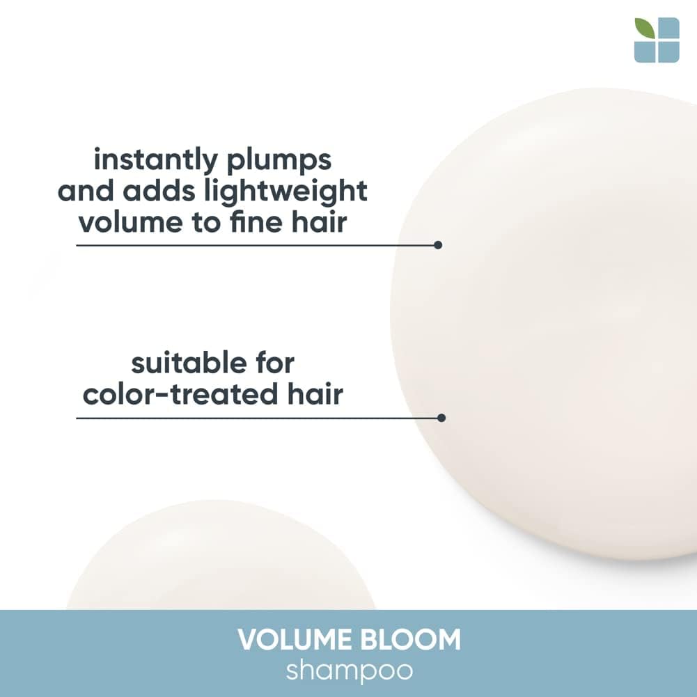 Biolage Volume Bloom Shampoo & Conditioner Set - Lightweight Volume & Shine, For Fine Hair, Paraben & Silicone-Free
