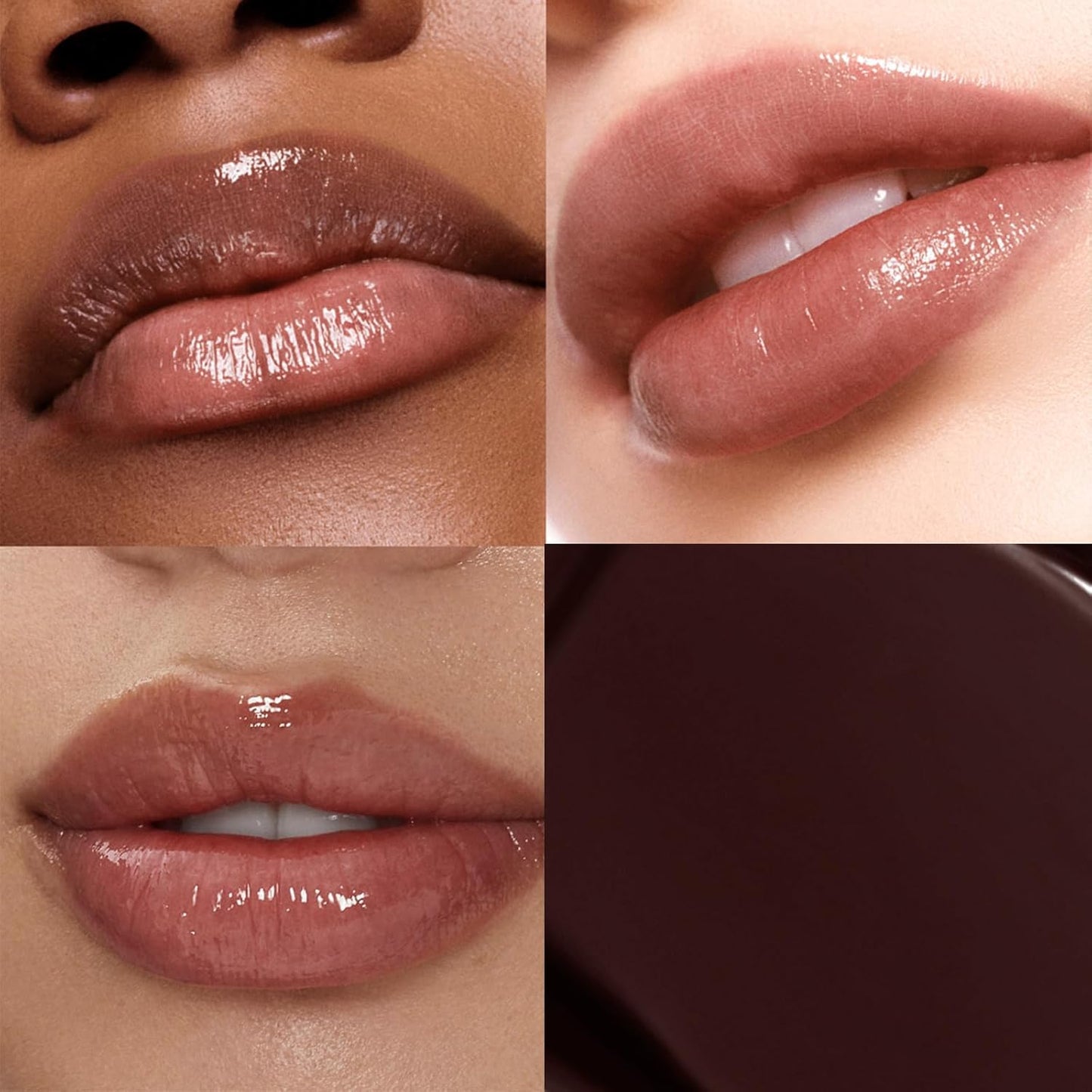 Erinde 2PCS Tinted Lip Balm Lipstick, Hydrating Natural Glossy Lip Balm, Sheer Lightweight Color, Moisturizing Lipstick Makeup Lip Care Balm for Repairing Dry Lips