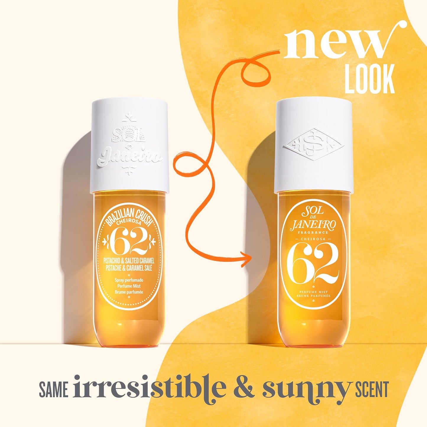 SOL DE JANEIRO Cheirosa '62 Hair & Body Fragrance Mist Full Size and Travel Size Set