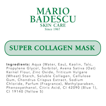 Mario Badescu Clay Face Mask for Men and Women, Pore Minimizer Skin Care Facial Mask Formulated with Nutrient-Rich Key Ingredients, Purifying and Hydrating Clay Mud for Face